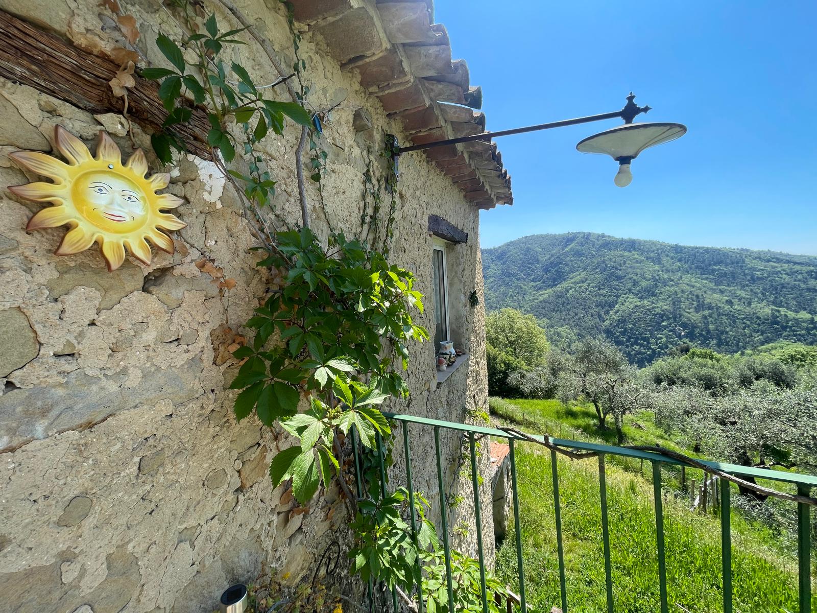 Terrasse petit-déjeuner avec vue